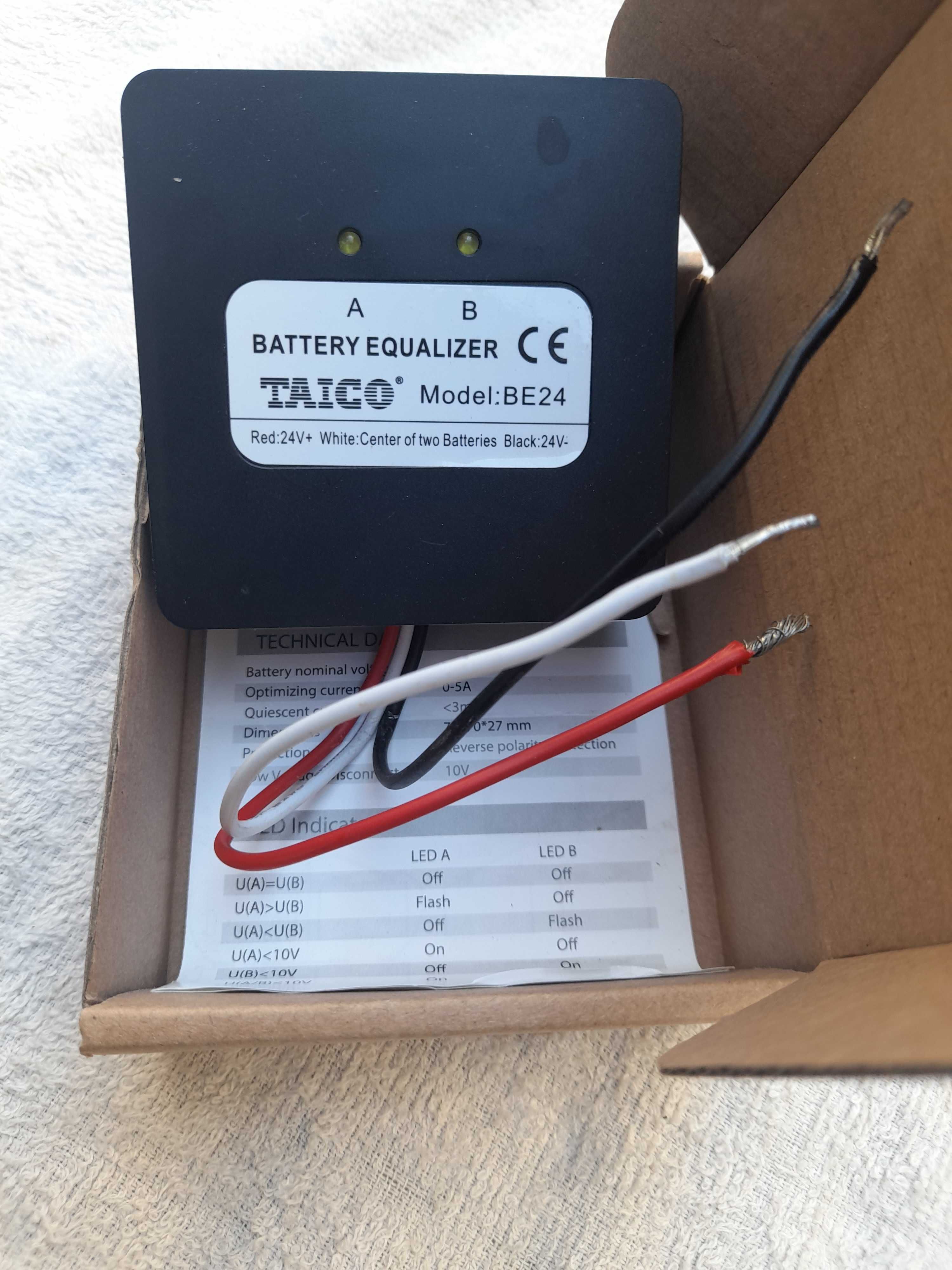 Equalisador 24v para energia solar