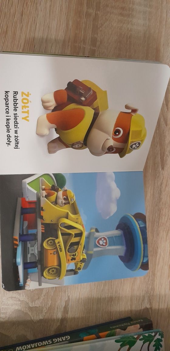 Psi Patrol, poznaj kolory, Nauka dla zucha, mini książeczka