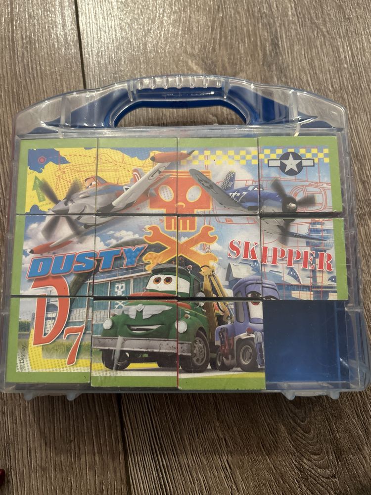 3 Puzzle i bajka McQueen, kosz na śmieci - dla chłopca