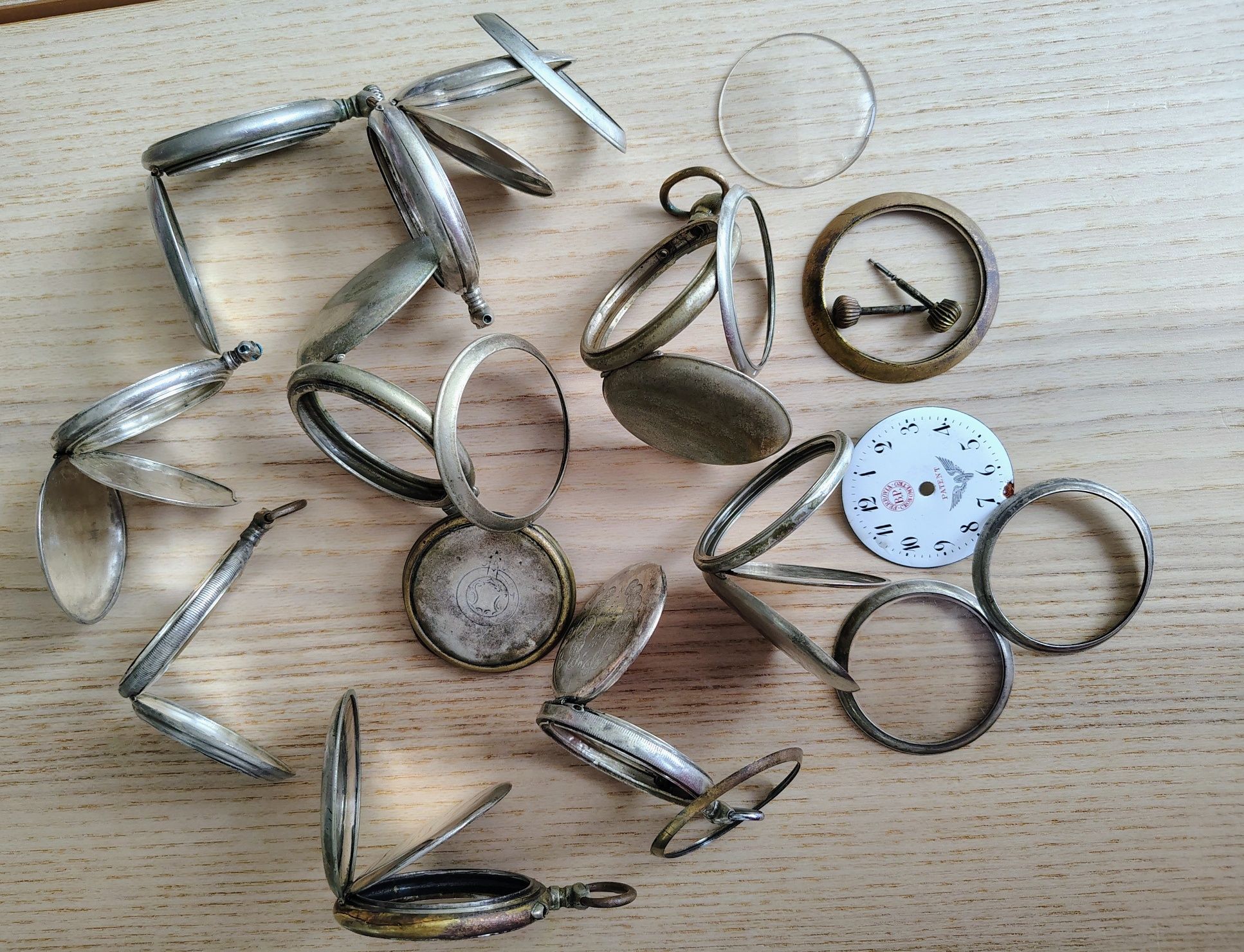 Conjunto de Caixas para Relógios de Bolso