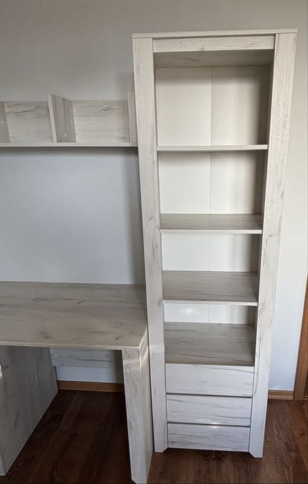 Komplet mebli + łóżko dla pokoju dziecięcego/nastolatka