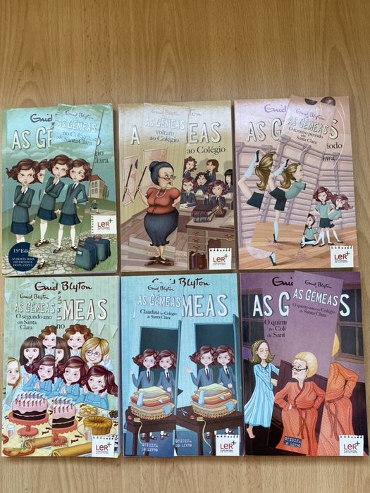 Livros “As Gémeas” - Enid Blyton