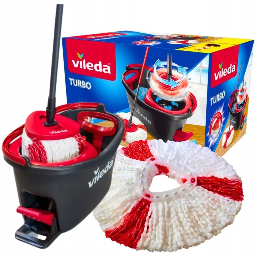 Набір для прибирання Vileda Easy Wring Clean Turbo 2в1 Чехія 163422