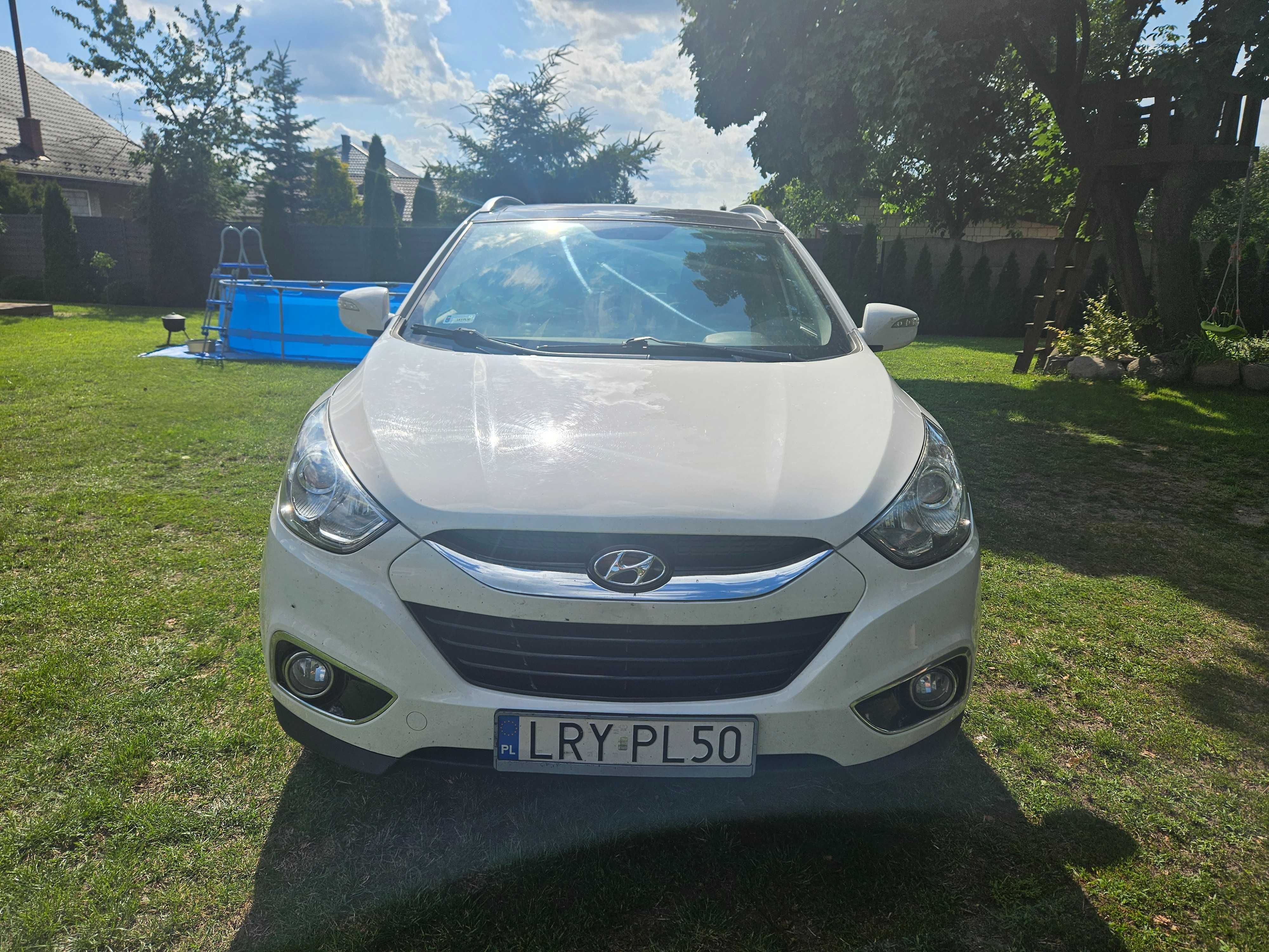 HYUNDAI IX35 1.7D/85kW, webasto 201 tyś. przebiegu, łańcuch rozrządu.