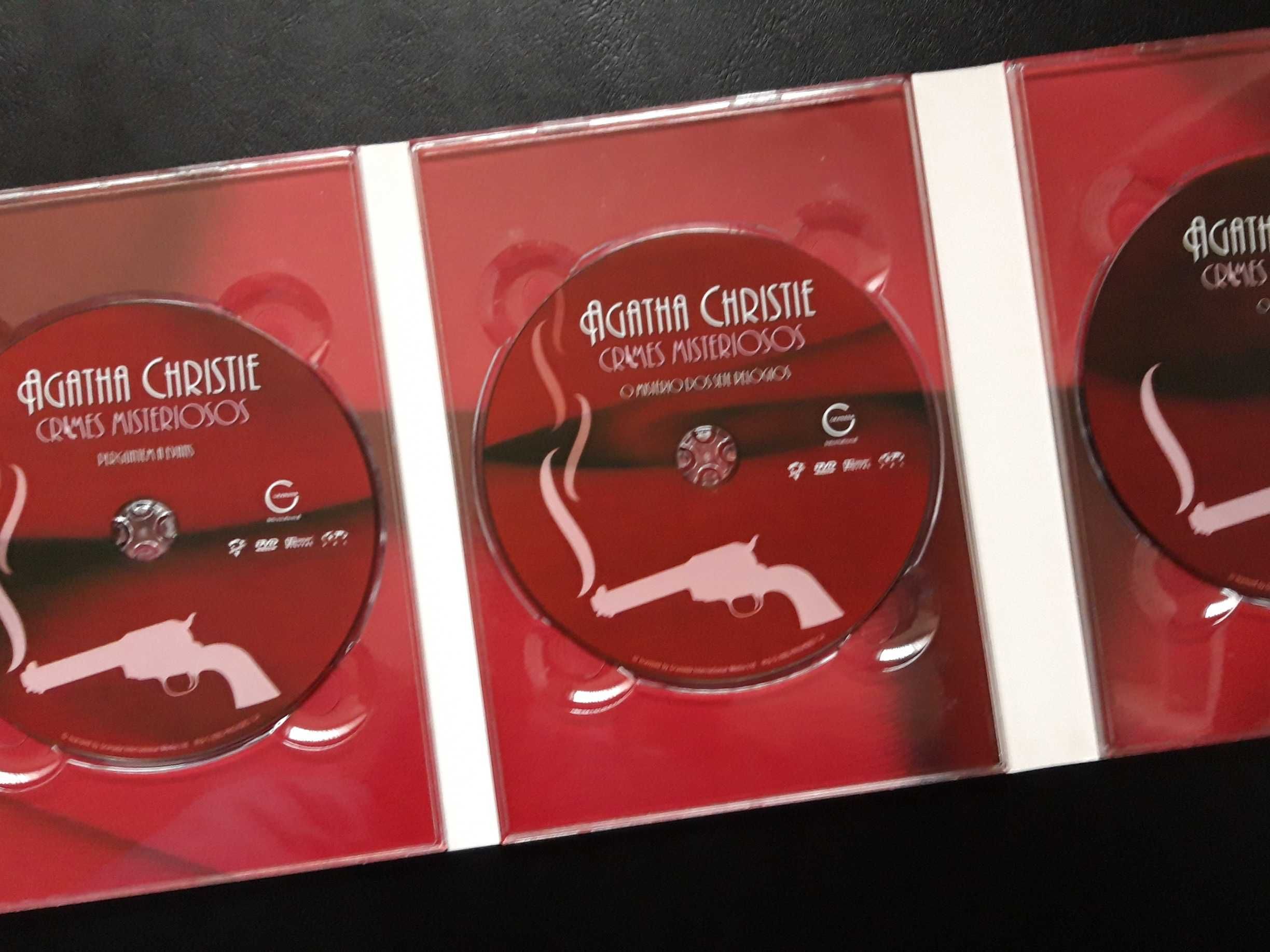 DVD Agatha Christie | Crimes Misteriosos (4 filmes)