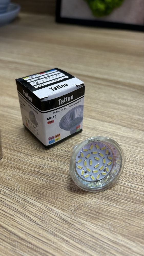 Lampy LED nowe MR 16