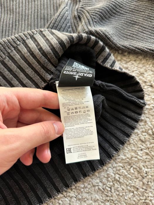 Свитер Stone Island крупной вязки