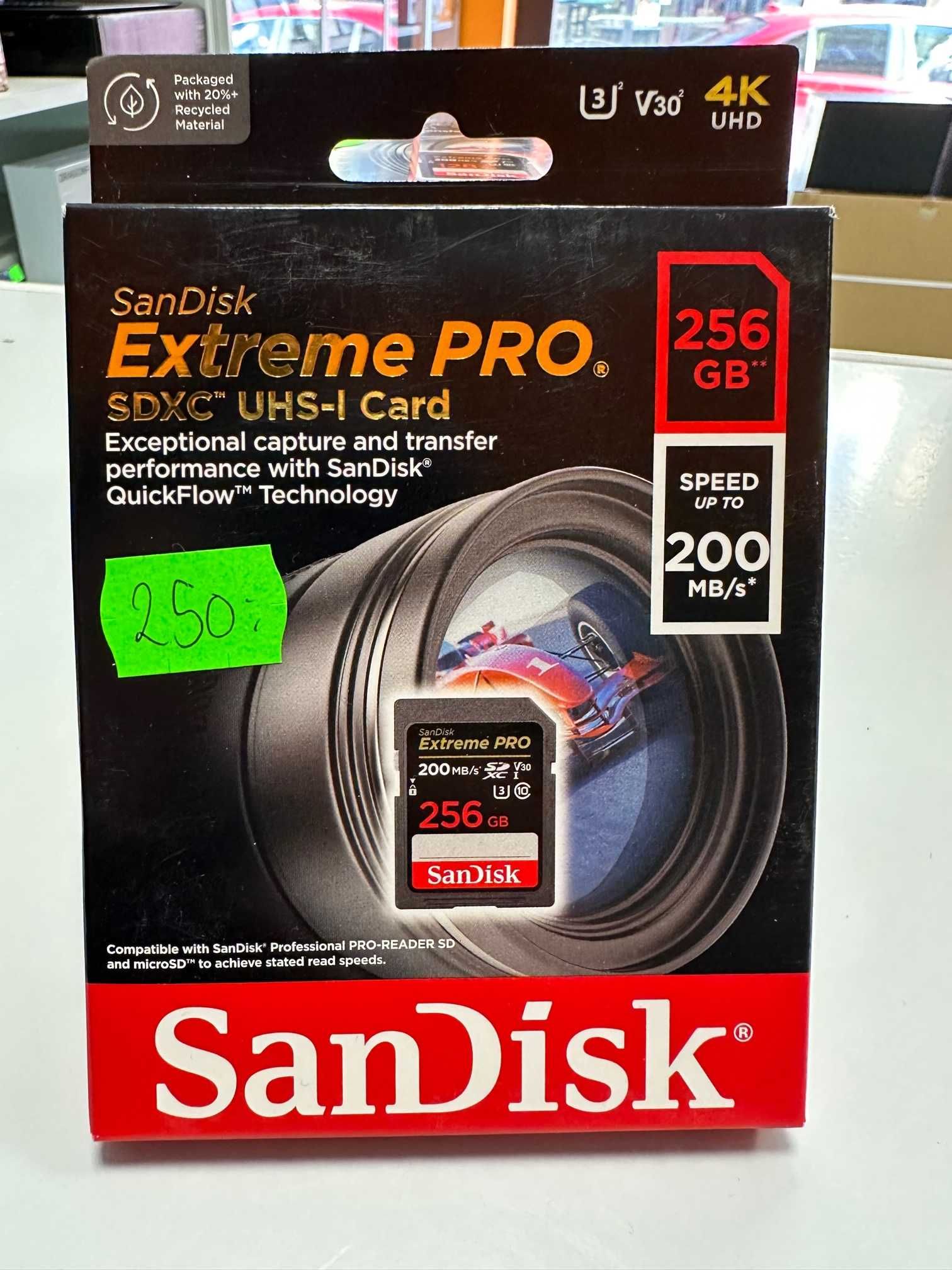 Karta pamięci SanDisk Extreme PRO 256 GB