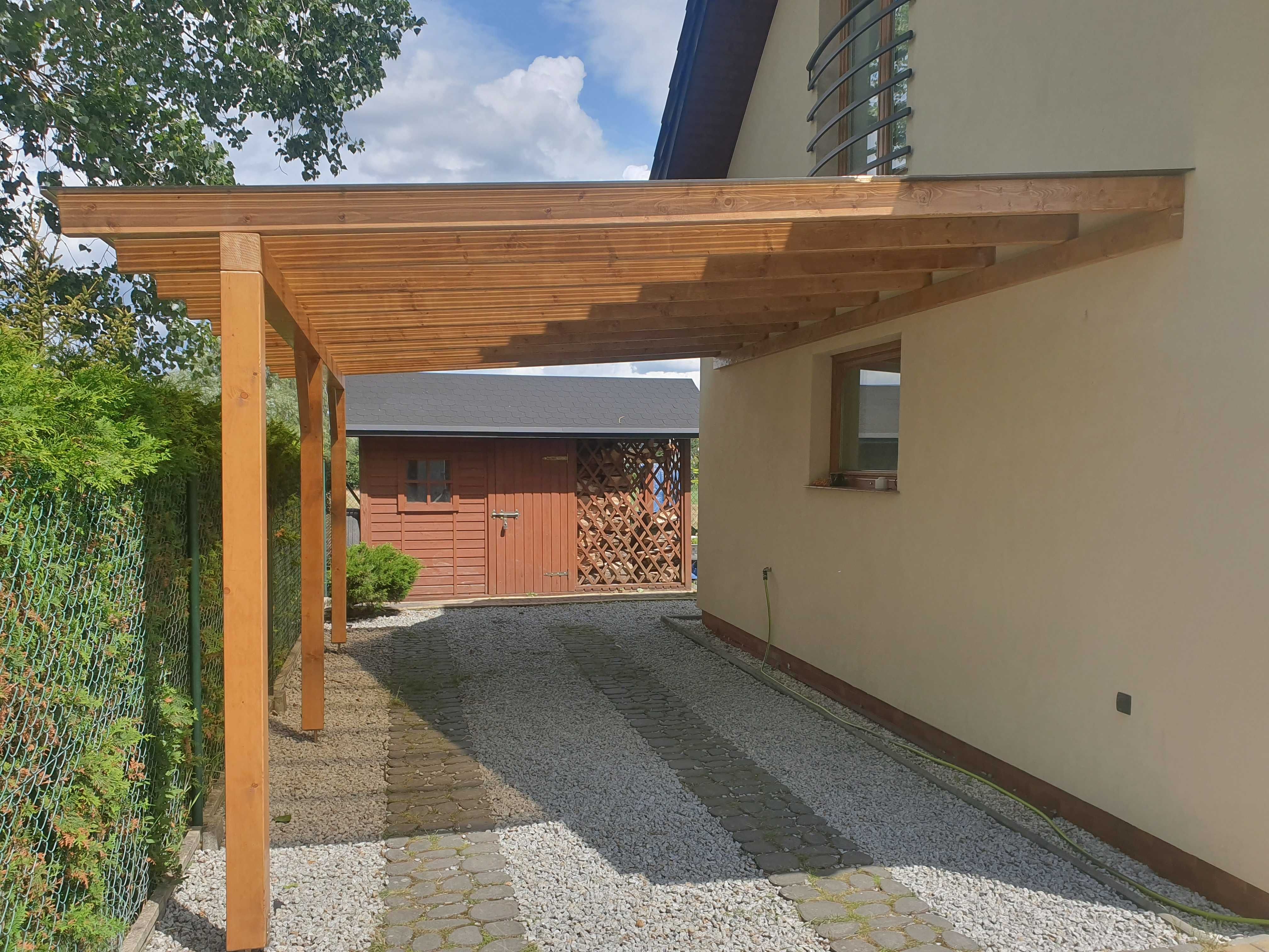 Zadaszenie tarasu,pergola tarasowa,dach,taras,poliwęglan,KVH,BSH