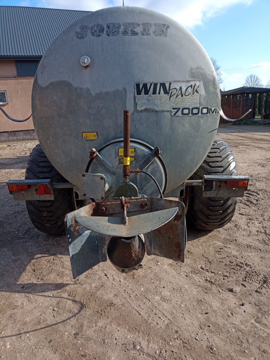 Wóz asenizacyjny, beczkowóz, joskin 7000 l
