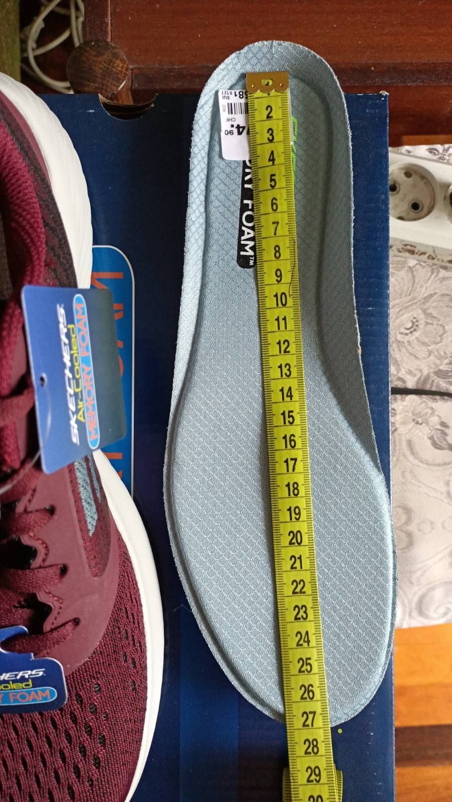 Кроссовки Skechers VERKONA 42р,стелька 27см,оригинал.