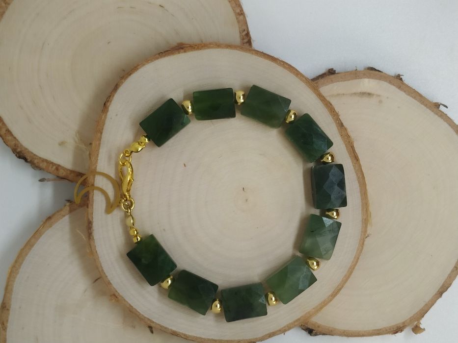 Niespotykana bransoletka z Nefrytów