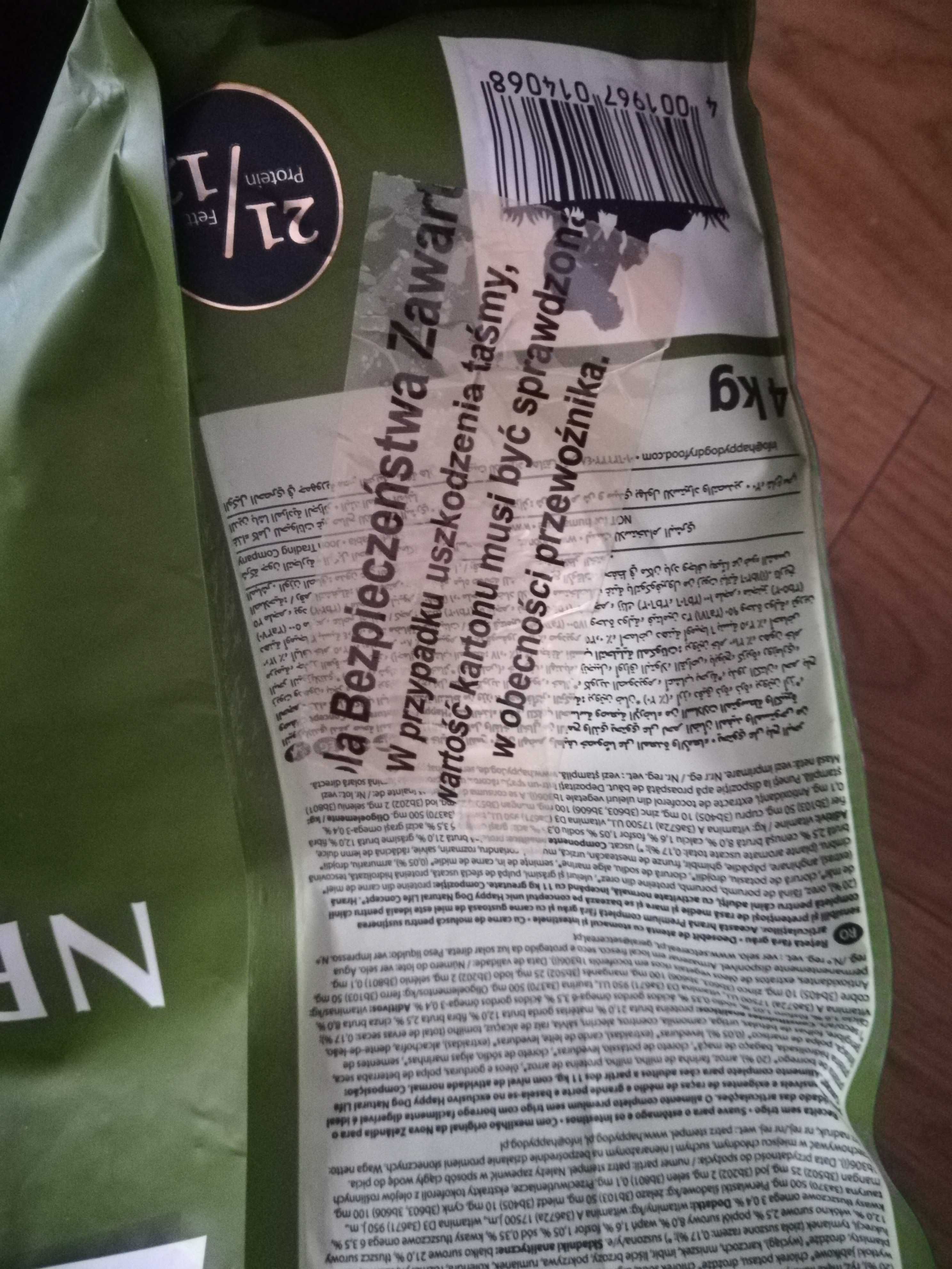 Karma Happy Dog 4kg+gratisy