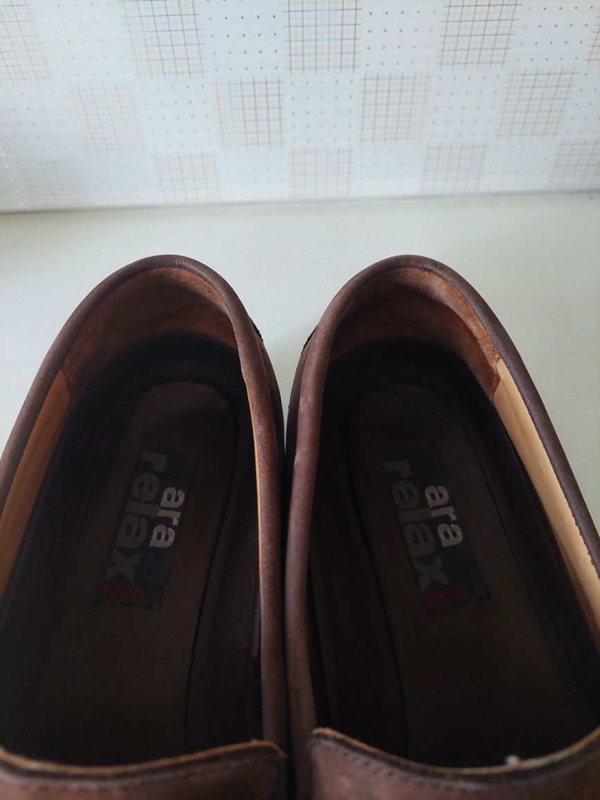 (29,5 - 30см) Кожаные туфли (Gore  - Tex).
