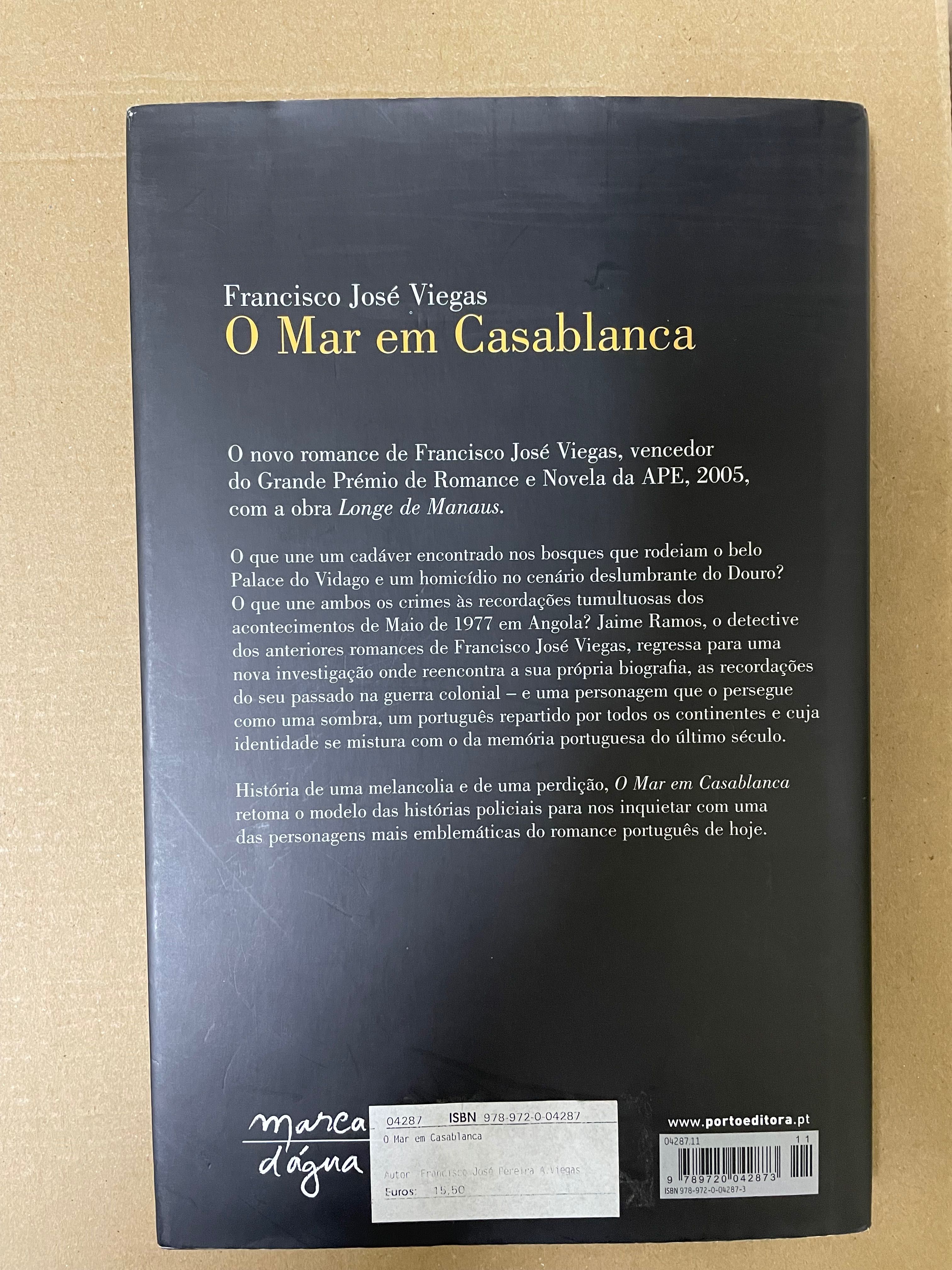 O Mar em Casablanca de Francisco José Viegas