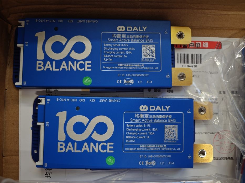 100balance daly smart bms 8s-17s 150 a wi-fi+bt бмс
