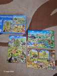 Puzzle traktor farma 3x48