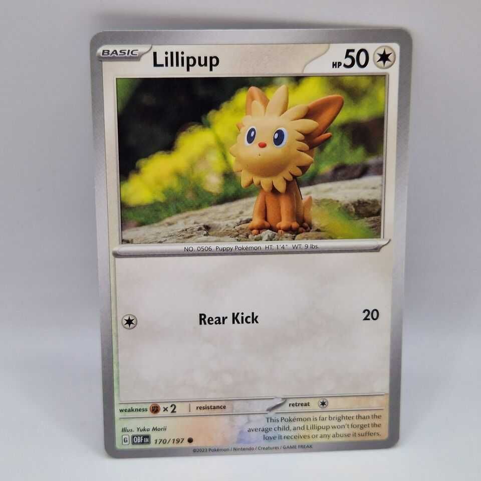Lillipup 170/197 Pokemon Carta comum