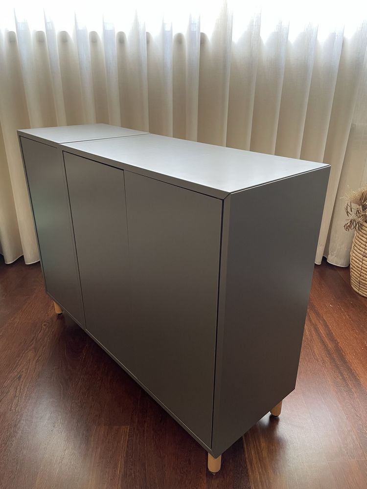 Móvel/Sapateira Eket cinzenta IKEA