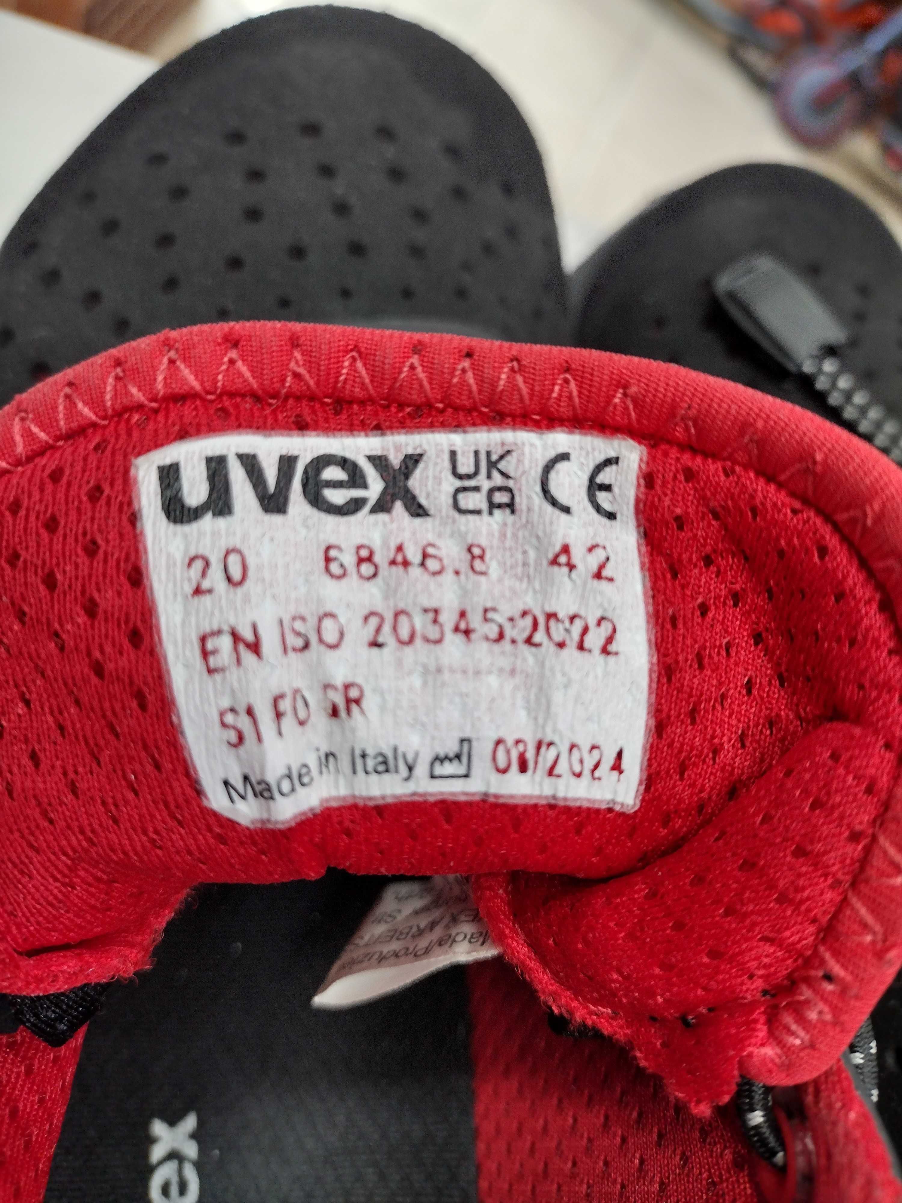 Półbuty robocze perforowane Uvex 1 G2 6846.8 komis madej