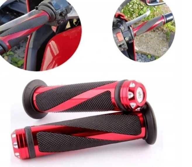 Uniwersalne manetki motocyklowe - różne kolory