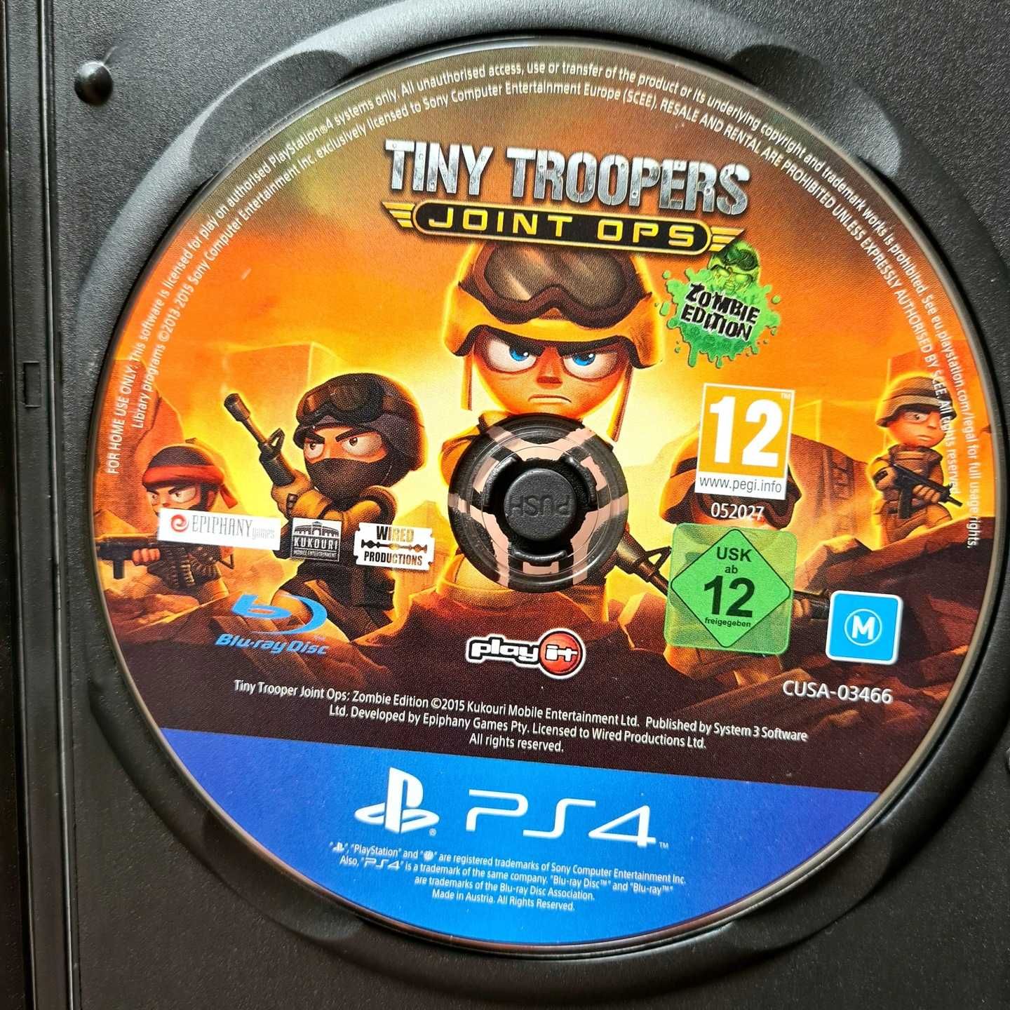 Tiny Troopers Joint Ops Zombie Edition Ps4