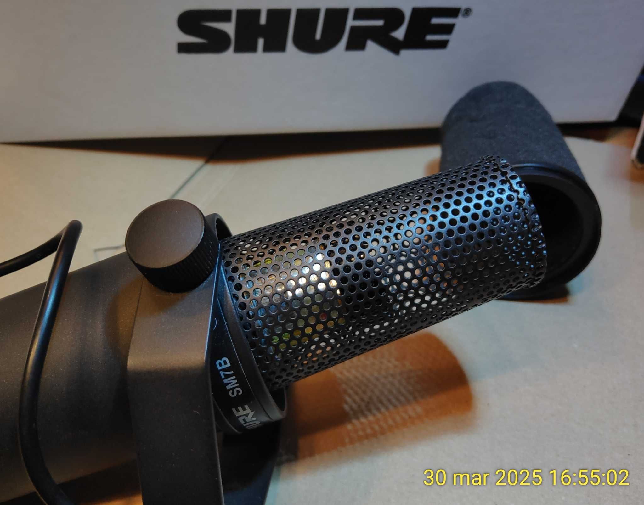 SHURE SM7B - ORYGINAŁ! - mikrofon dynamiczny - zamienię, sprzedam.