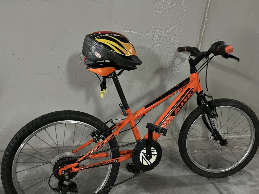 Bicicleta BPRO Criança + Capacete Bell