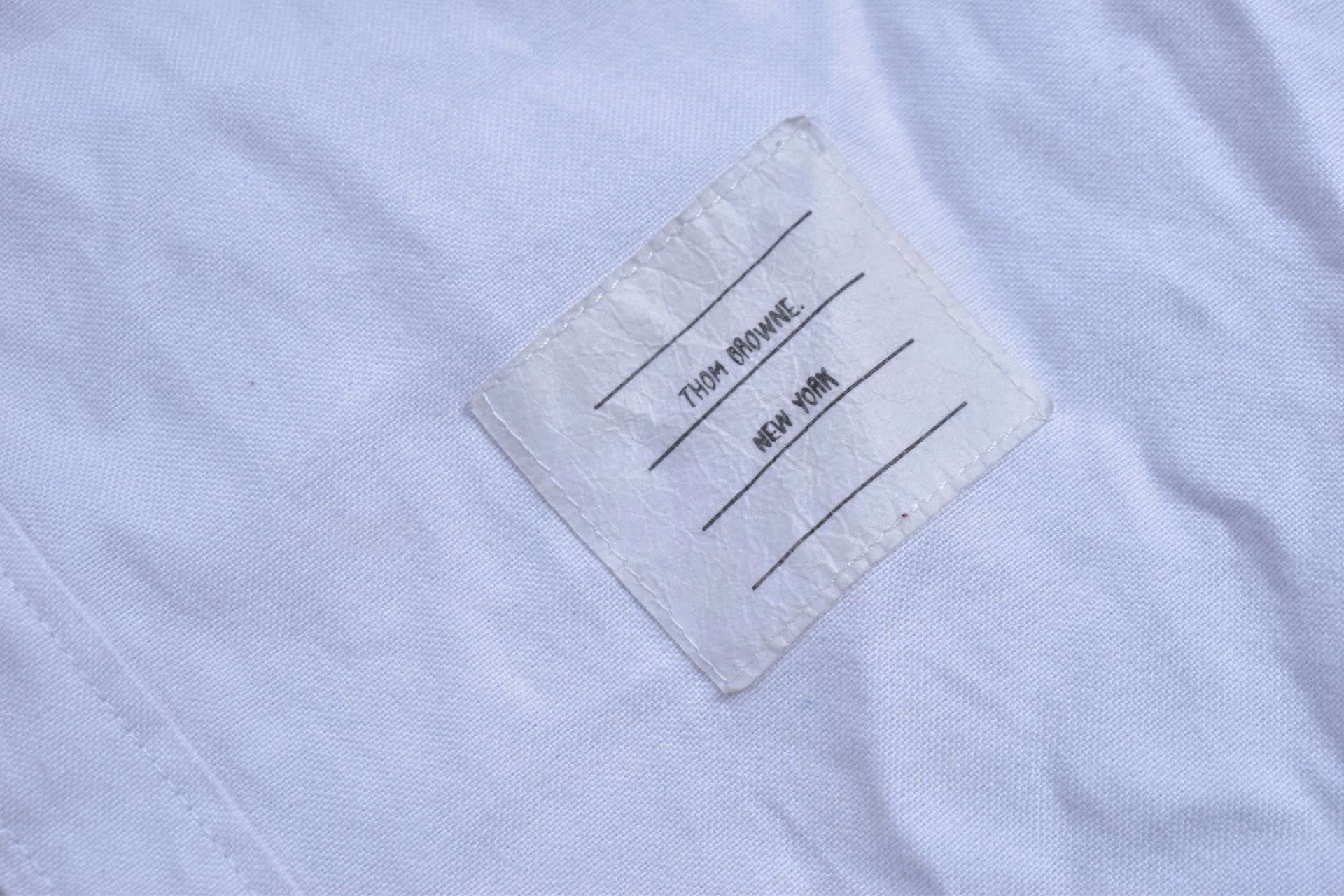 Thom Browne Biała Designerska Koszula Japan / M