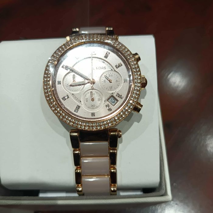 Zegarek damski Michael Kors MK 5896, bransoleta, kolor różowe złoto