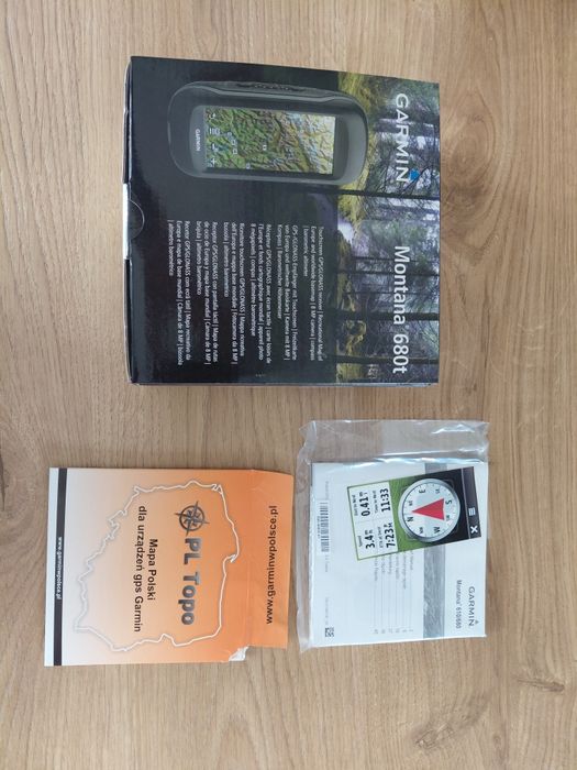 Nawigacja Garmin Montana 680t używana, stan idealny