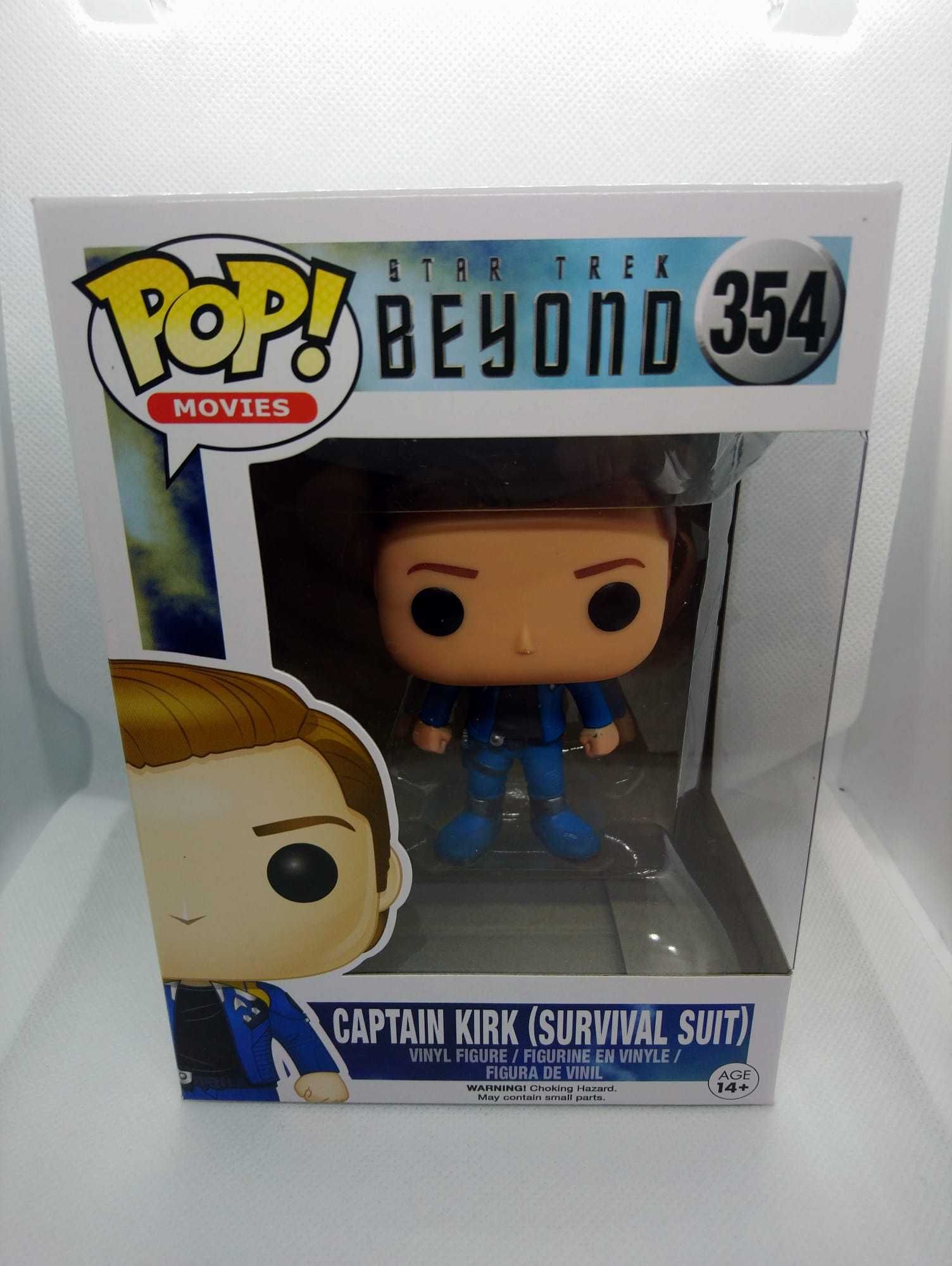 Funko Pop Star Trek Beyong Captain Kirk Survival SUit 354