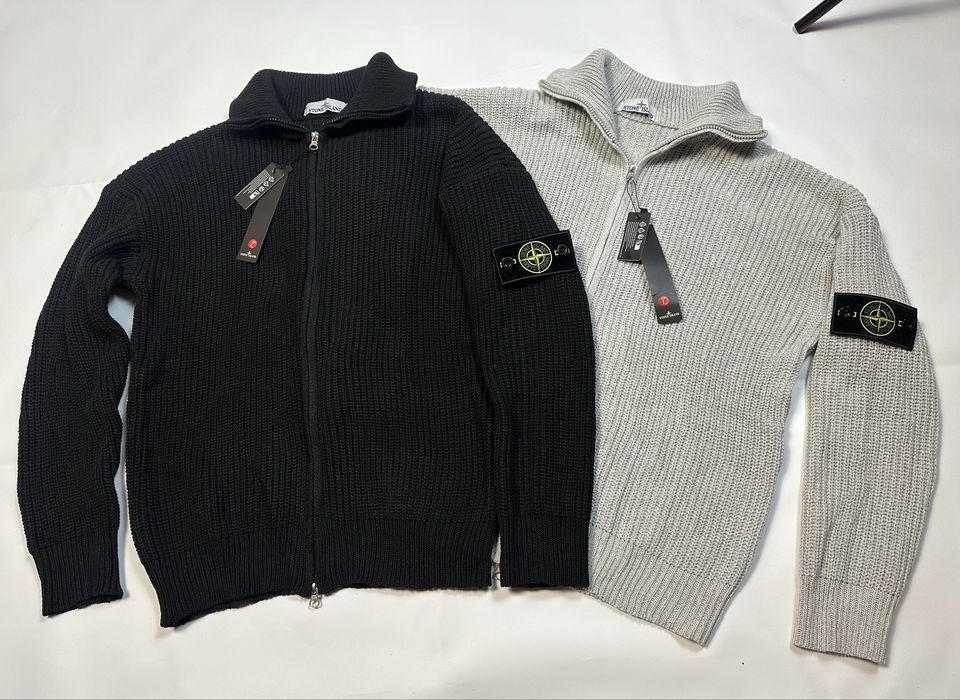 Stone Island Светр на Блискавці