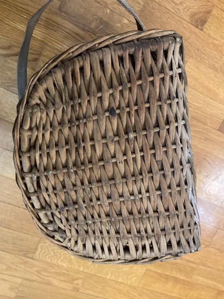 Cesta pesca em verga
