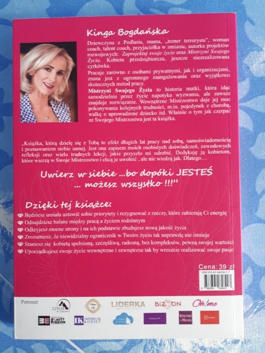 Kinga Bogdańska Mistrzyni Swojego Życia