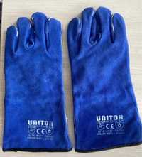 Сварочные рукавицы перчатки UNITOR крага пятипалая (мягкая кожа)