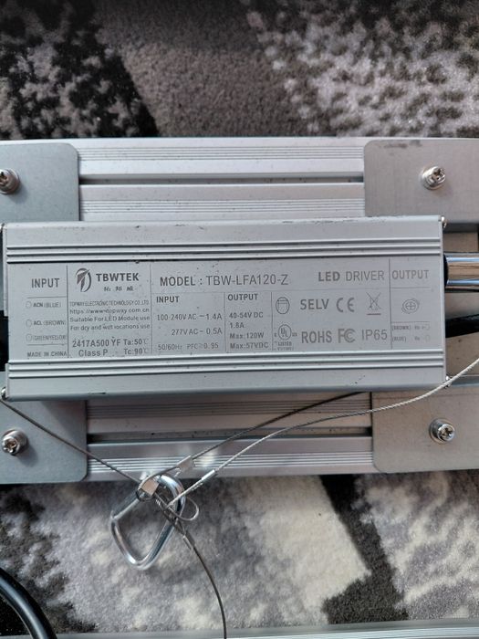 Lampa led do  naświetlania  roslin