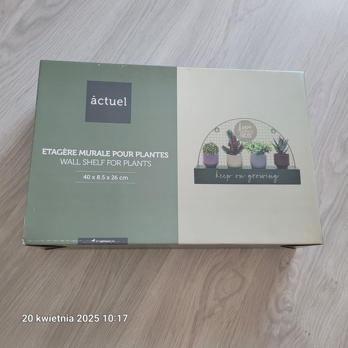 Kwietnik nowy z doniczkami