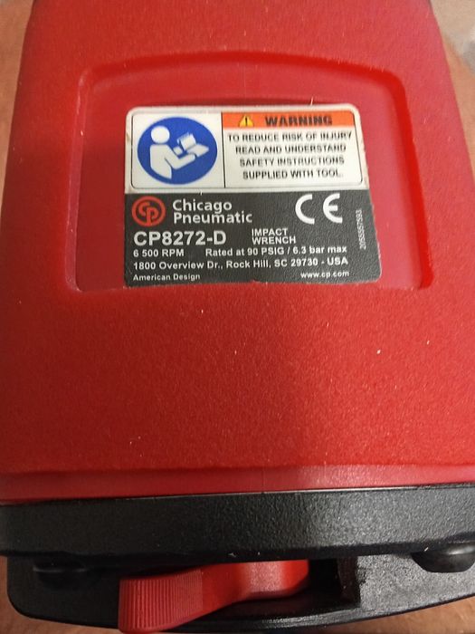 Chicago pneumatic CP8272-D pneumatyczny klucz udarowy 3/4 nowy orygina