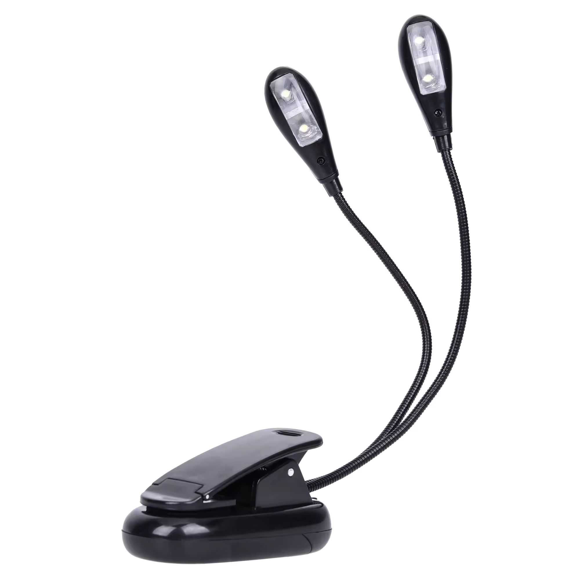 АКЦИЯ!! USB фонарик-прищепка для чтения книг(4 LED)