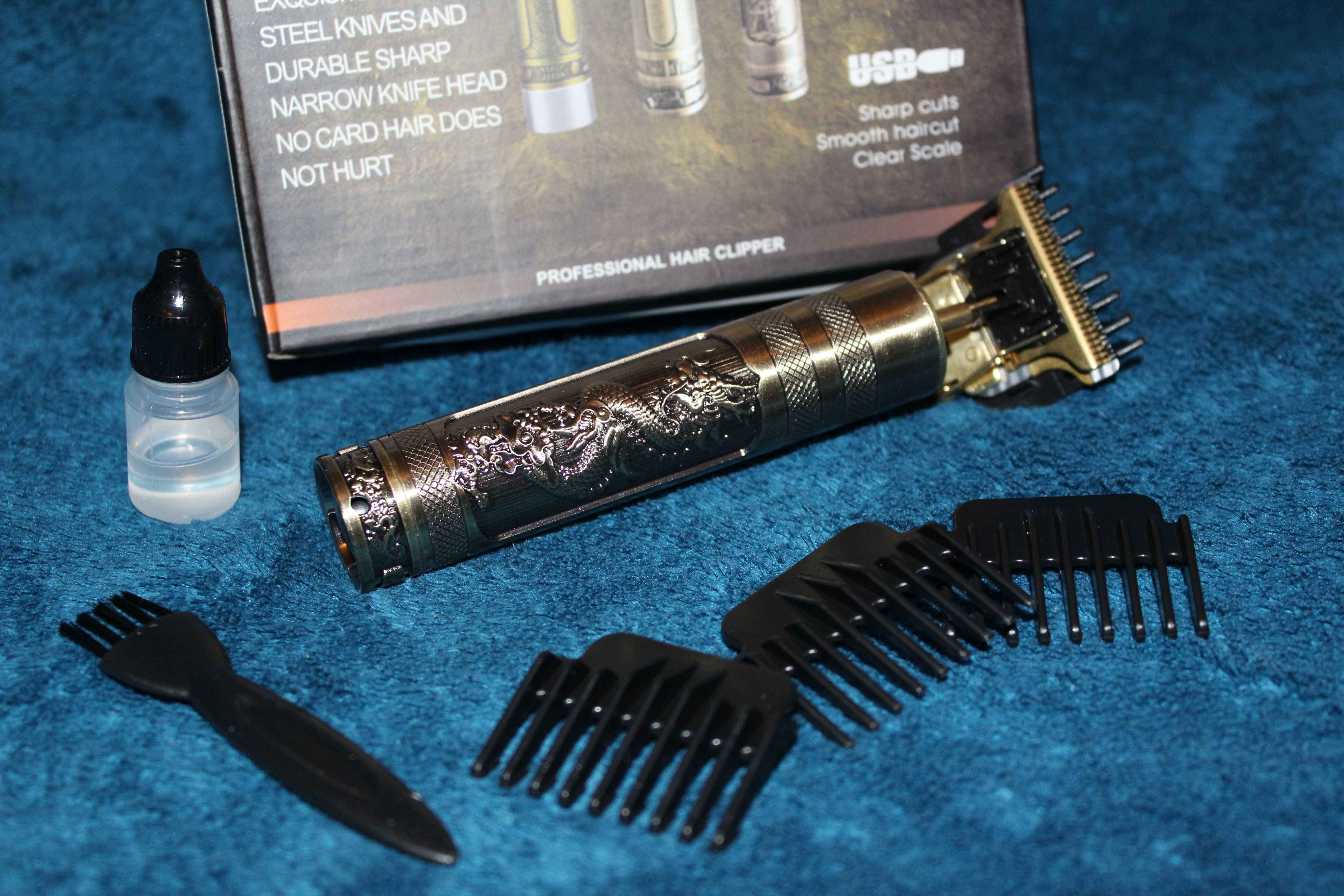 Máquina Profissional de Corte/Aparar Cabelo e Barba! Portatíl!
