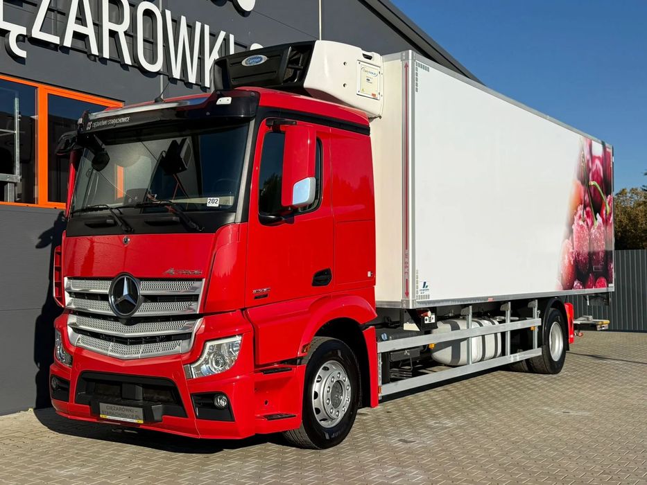 Mercedes-Benz Actros 1835 / E6 / chłodnia multitemperatura 19 Epal / NOWY MODEL ! / Sypialka  Actros 1835 / E6 / chłodnia multitemperatura 19 Epal / NOWY MODEL !