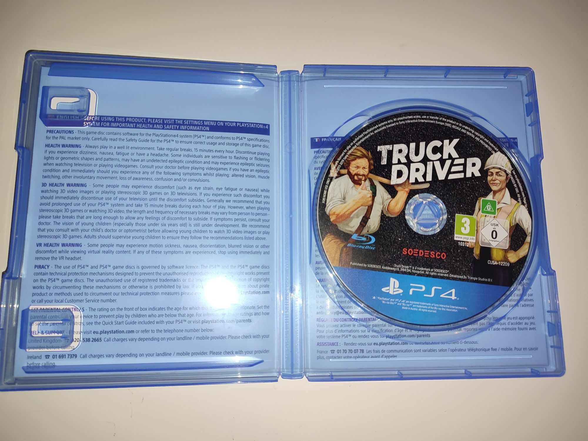 Gra Ps4 Truck Driver wersja PL gry PlayStation 4 Simulator 22 Farming