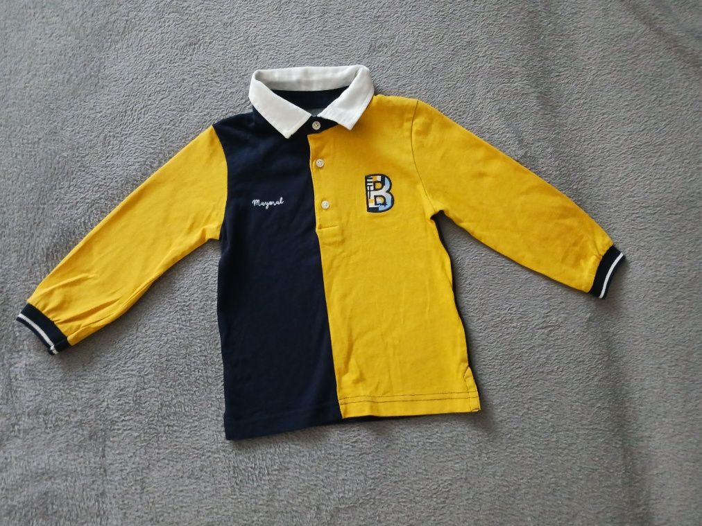 Koszulka polo z długim rękawem rozm. 86