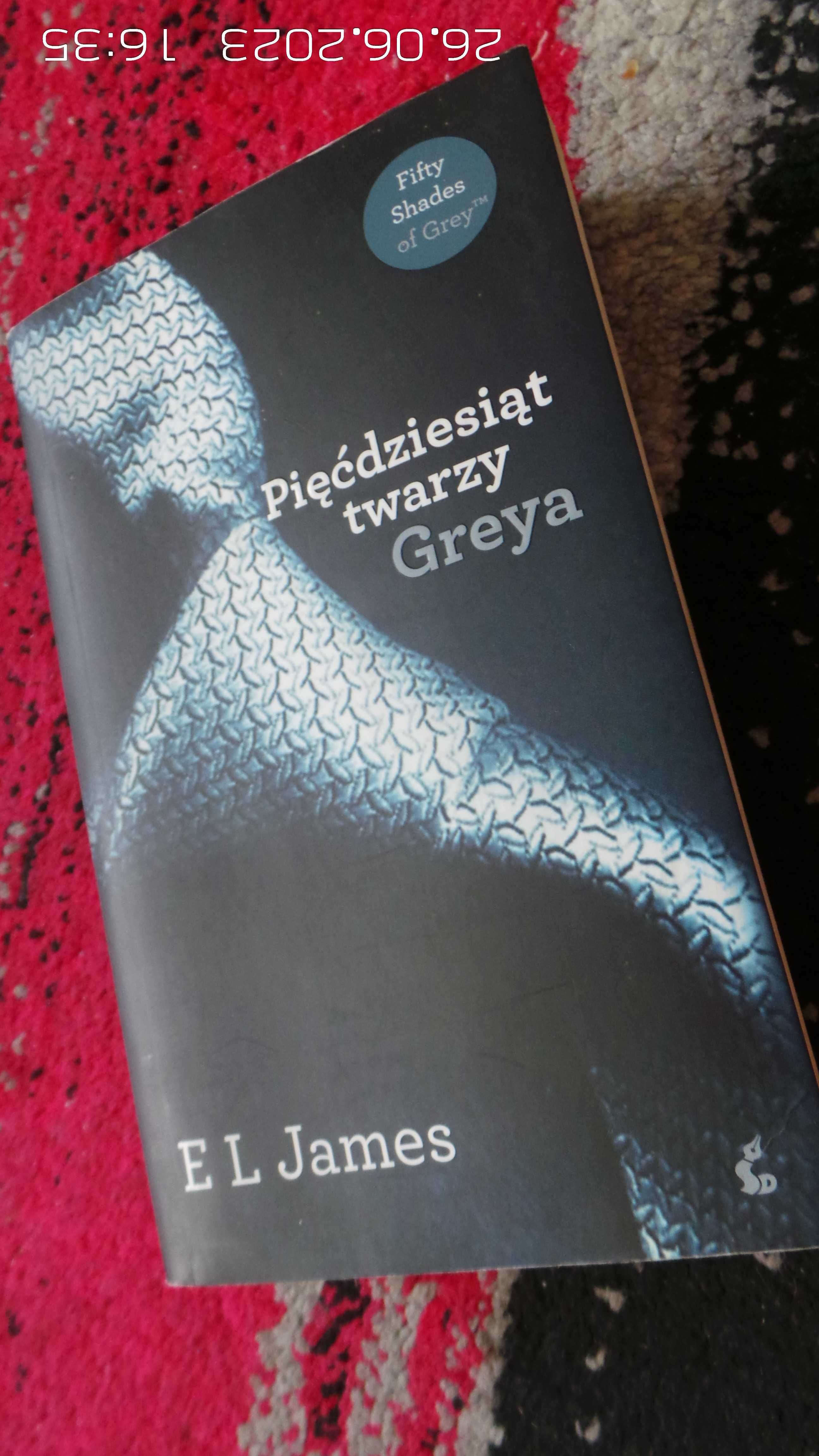 50 Pięćdziesiąt twarzy Greya E L James