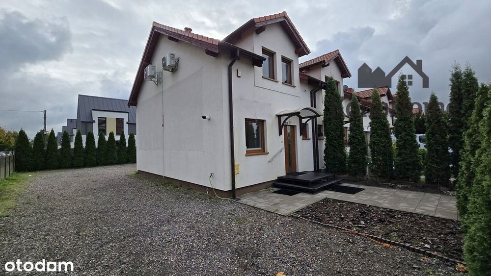 Skrajny dom w zabudowie szeregowej-Mosina