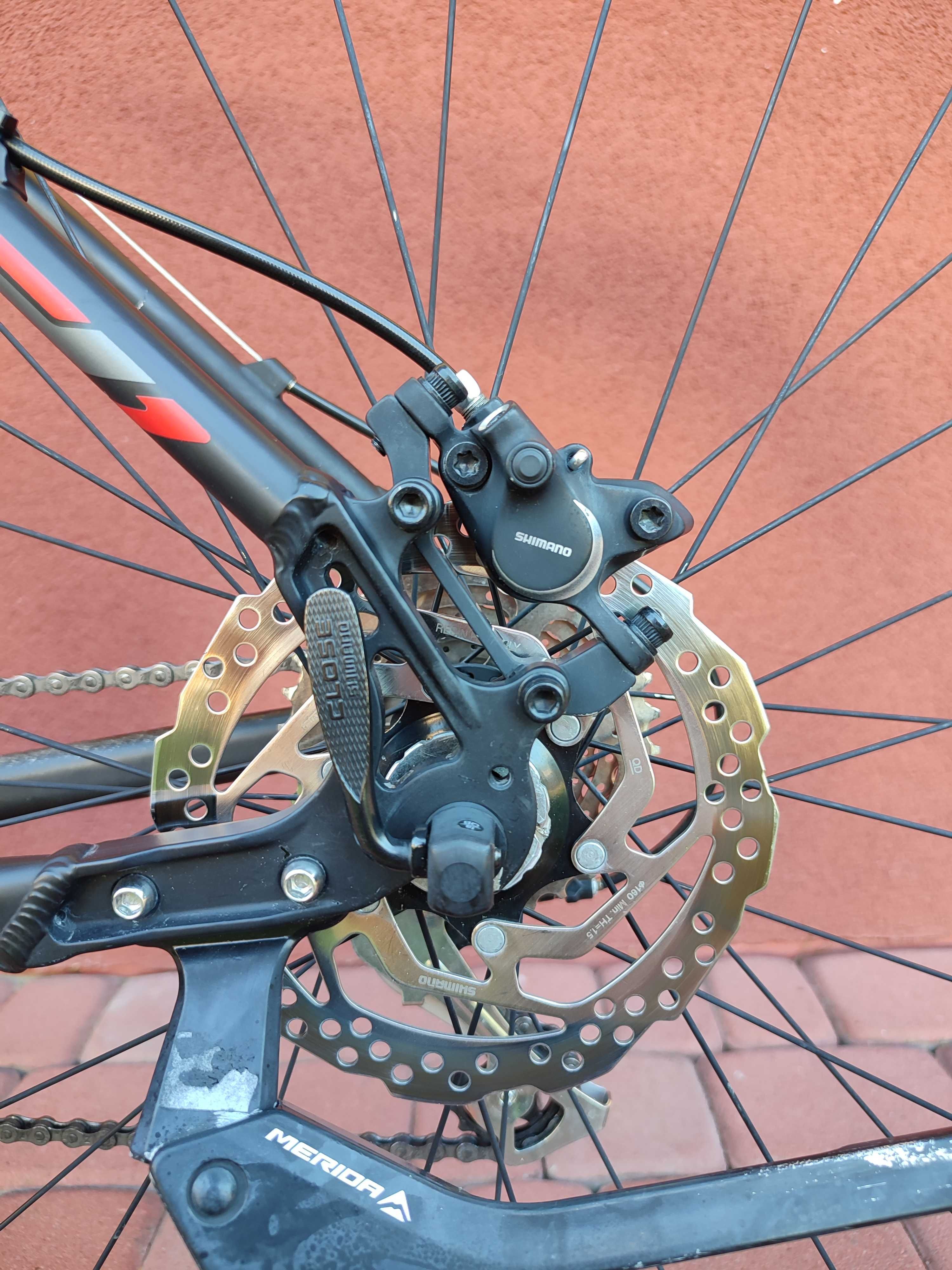 Rower górski Merida BIG.NINE 20-D, rok 2019 kolor czarno-czerwony