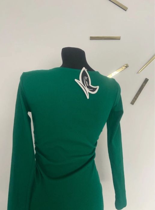 Sukienka zielona długa La..mu