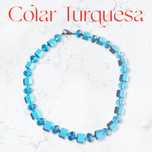 Colar turquesa.   .