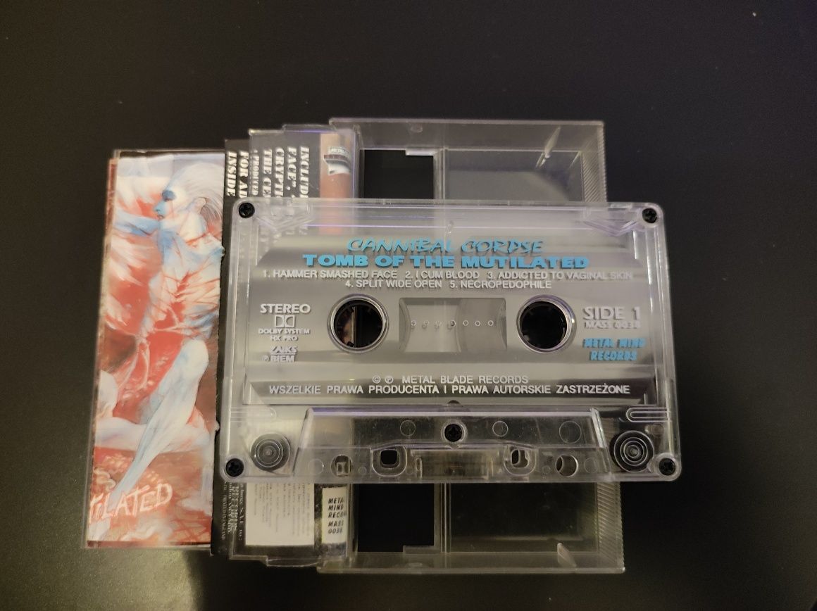 Cannibal Corpse - Tomb of the Mutilated - kaseta